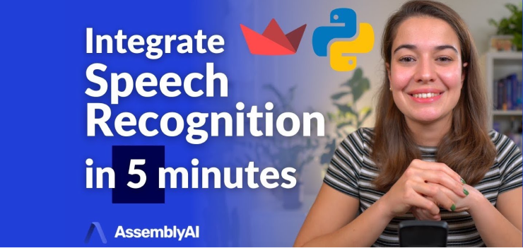Add speech recognition to your Streamlit apps in 5 minutes