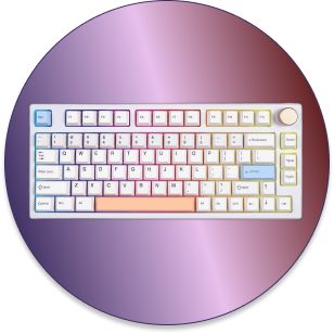 Keydous NJ80 wireless keyboard<br>from Weaviate